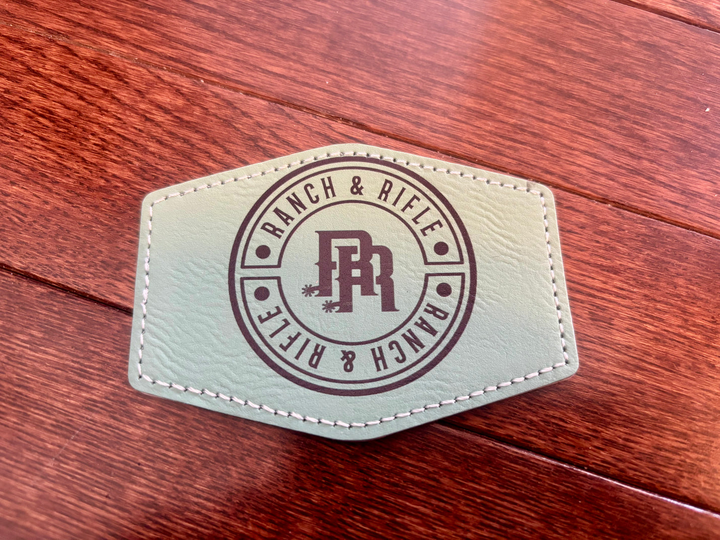 Ranch & Rifle Teal Patch