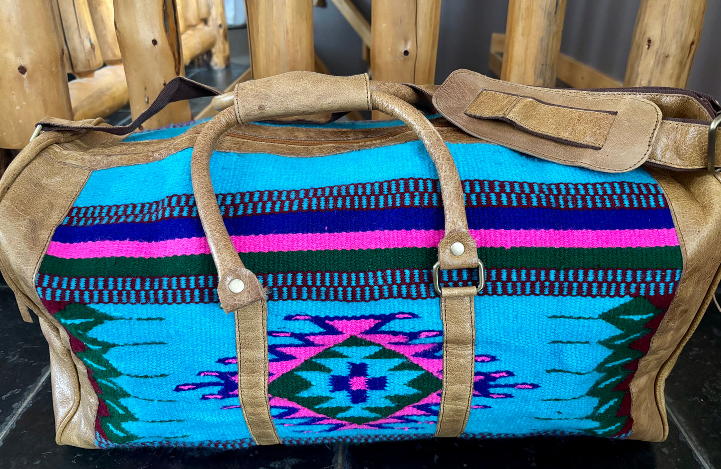R & R leather duffles