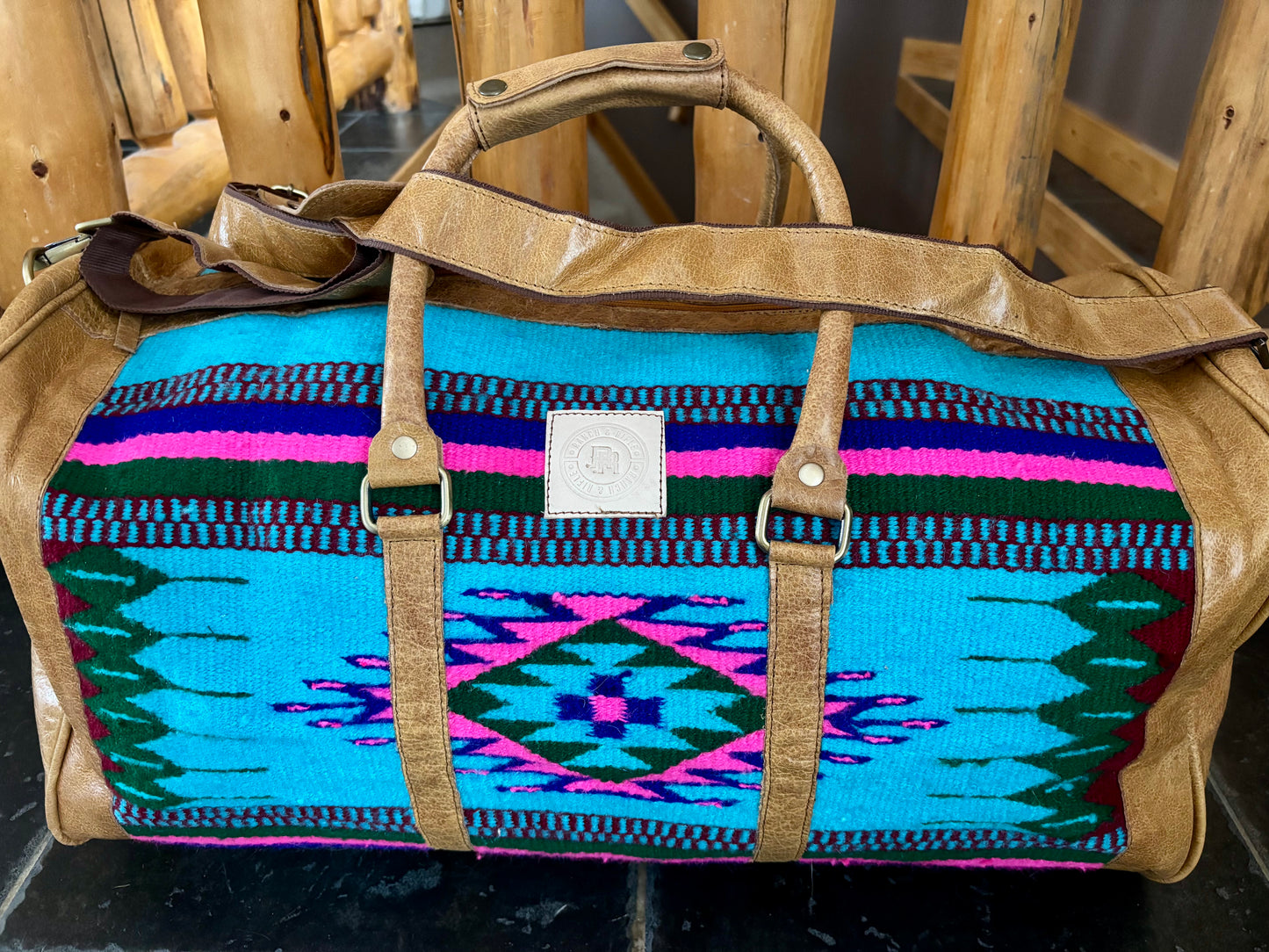 R & R leather duffles