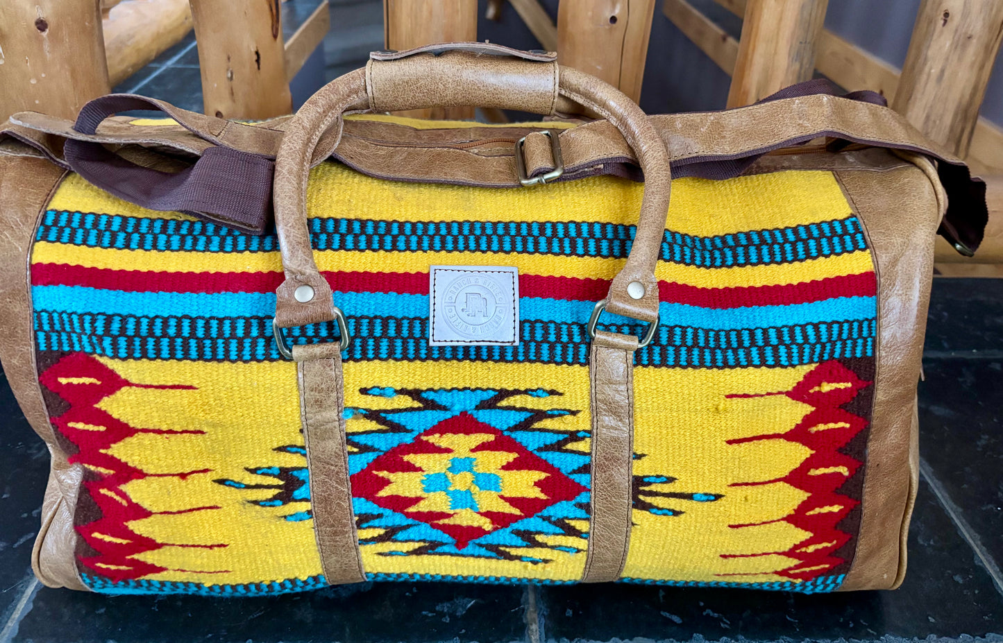 R & R leather duffles