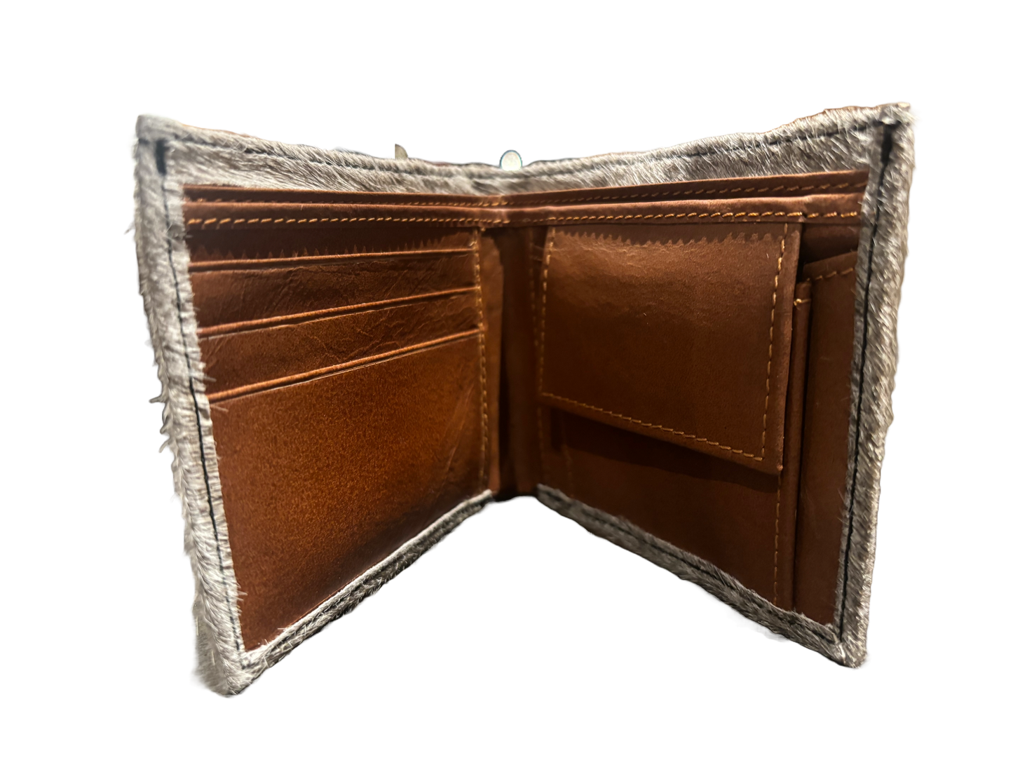 Men’s Cowhide Hairon Leather wallet