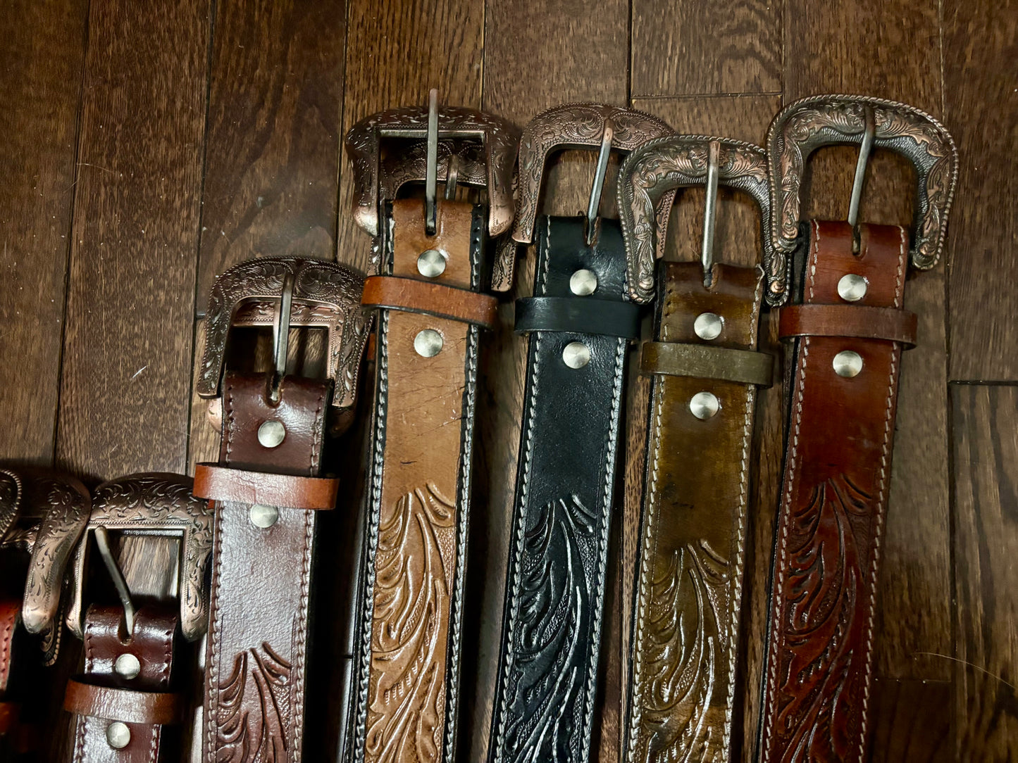 New Genuine leather R&R Western belts